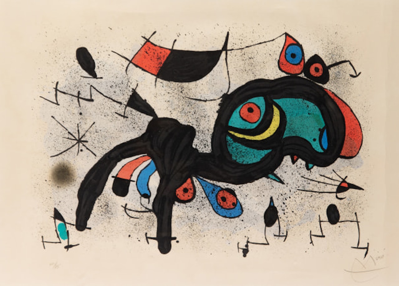 Le Bélier fleuri (The Flowery Ram) by Joan Miró