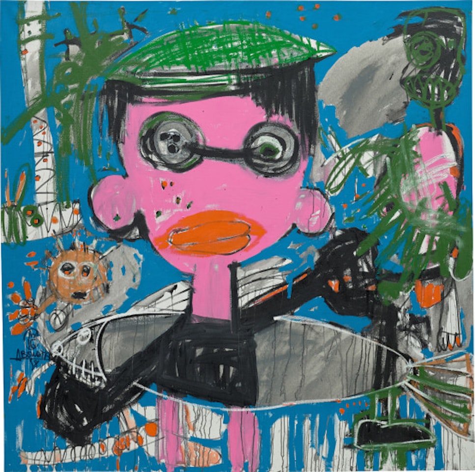 Pink Lady by Aboudia Abdoulaye Diarrassouba