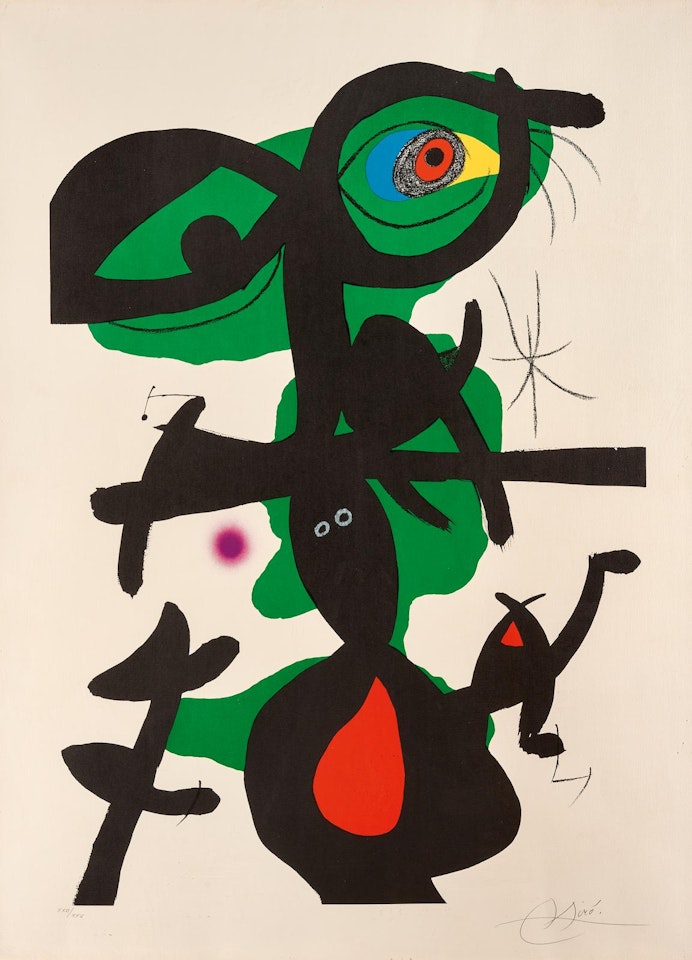 Oda a Joan Miró (Maeght 911) by Joan Miró