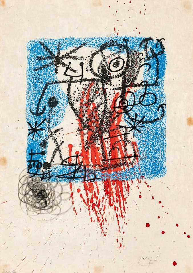 Untitled, from Les Essencies de la terra (Cramer 123; Mourlot 579) by Joan Miró