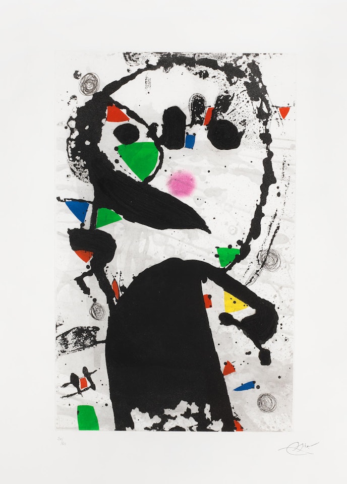 Maître a bord, from People of the Sea (Dupin 1280) by Joan Miró