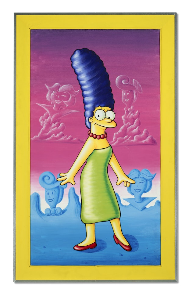 Marge Simpson by Kenny Scharf