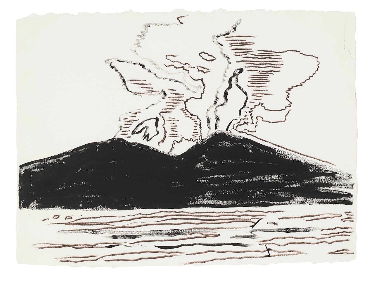 Vesuvius by Andy Warhol