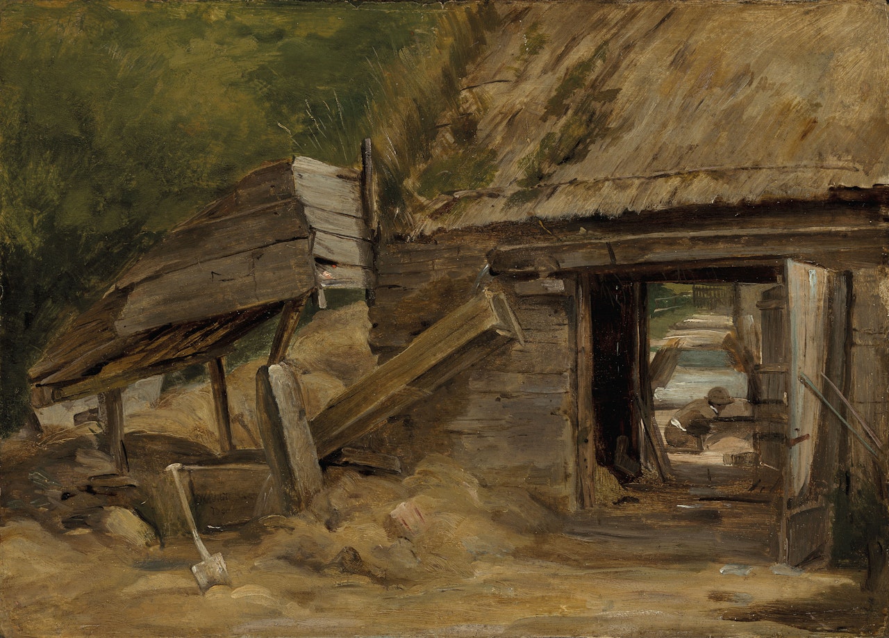 The Old Mill Shed, Dedham by John Constable