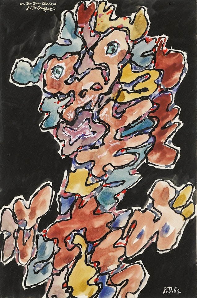 Personnage des légendes (DG 102) by Jean Dubuffet