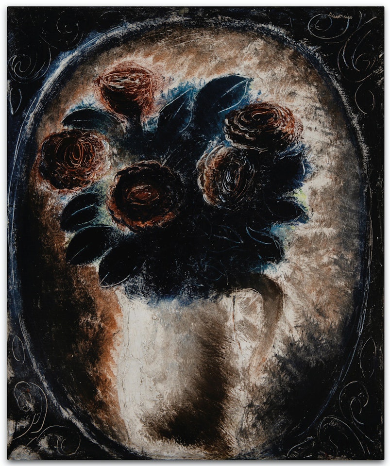 Bouquet de fleurs by Jean Fautrier