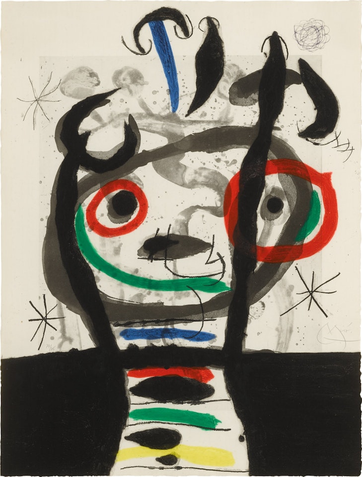 Le Grand sorcier (Dupin 453) by Joan Miró