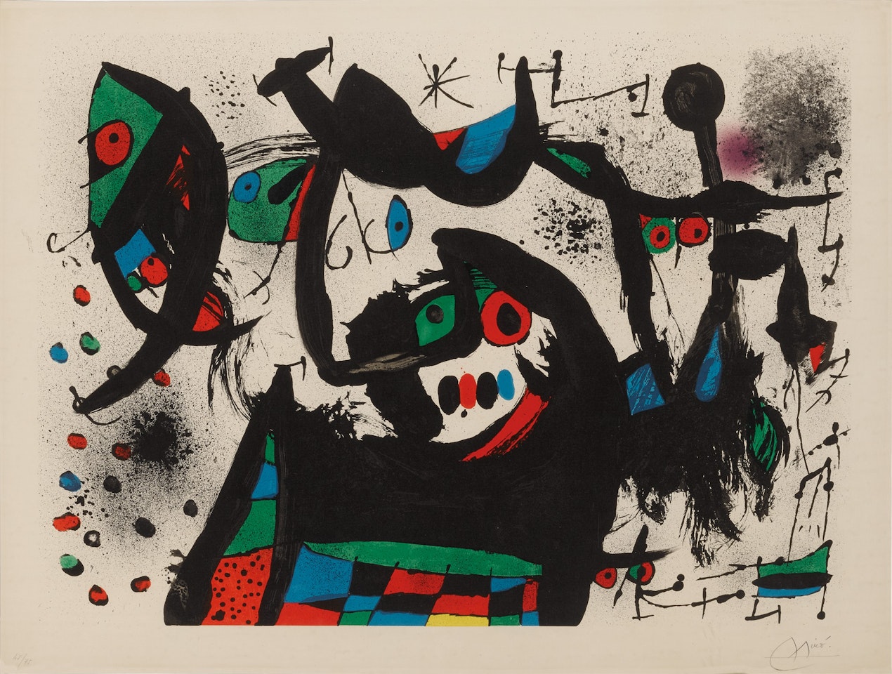Homentage à Joan Prats (M. 705; C. bks 153) by Joan Miró