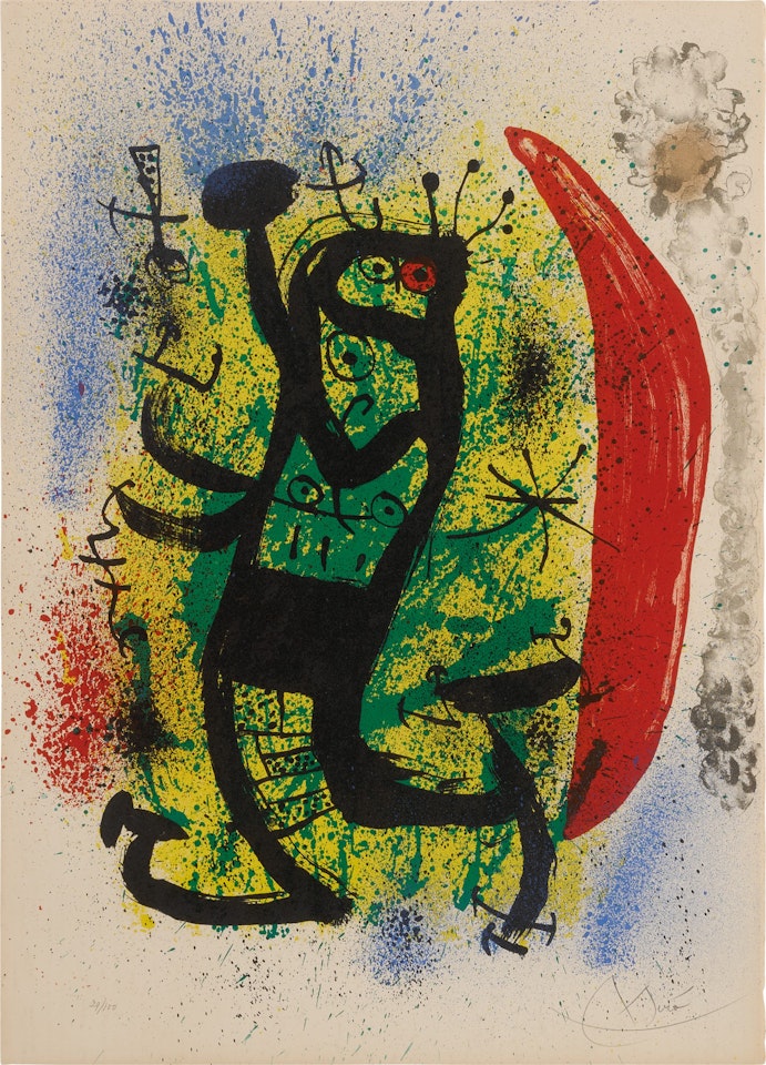 Le Homard (M. 638) by Joan Miró