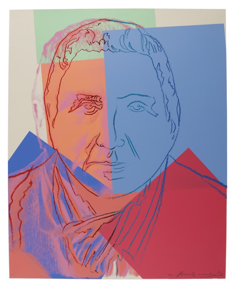 Gertrude Stein (F. & S. II.227) by Andy Warhol