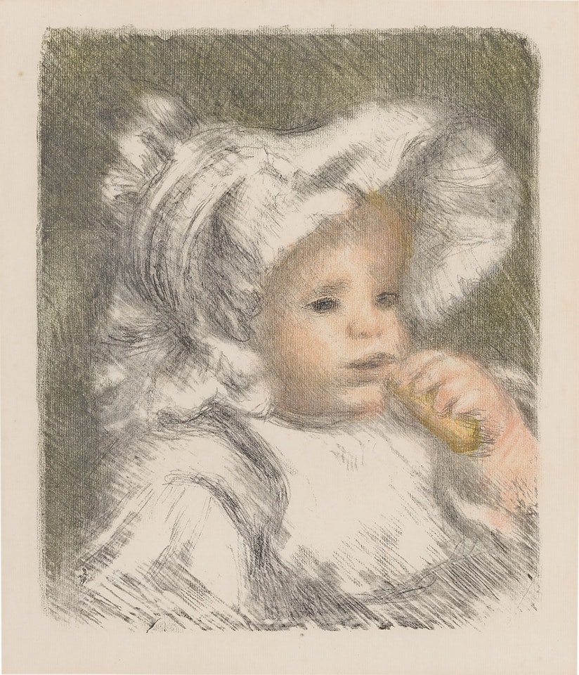 L'Enfant au Biscuit (Jean Renoir) (D., S. 31) by Pierre-Auguste Renoir