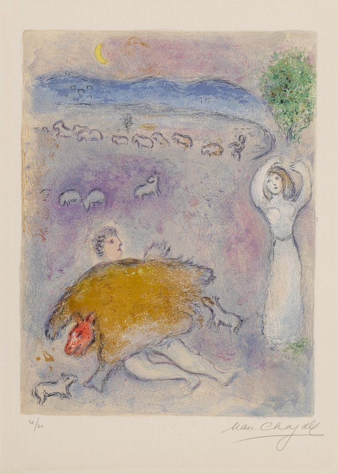 Dorcon's Strategy (M. 317; See C. Bks. 36) by Marc Chagall