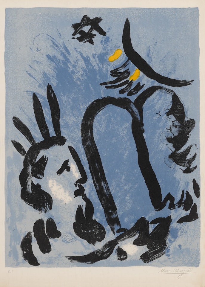 Moses (M. 229) by Marc Chagall