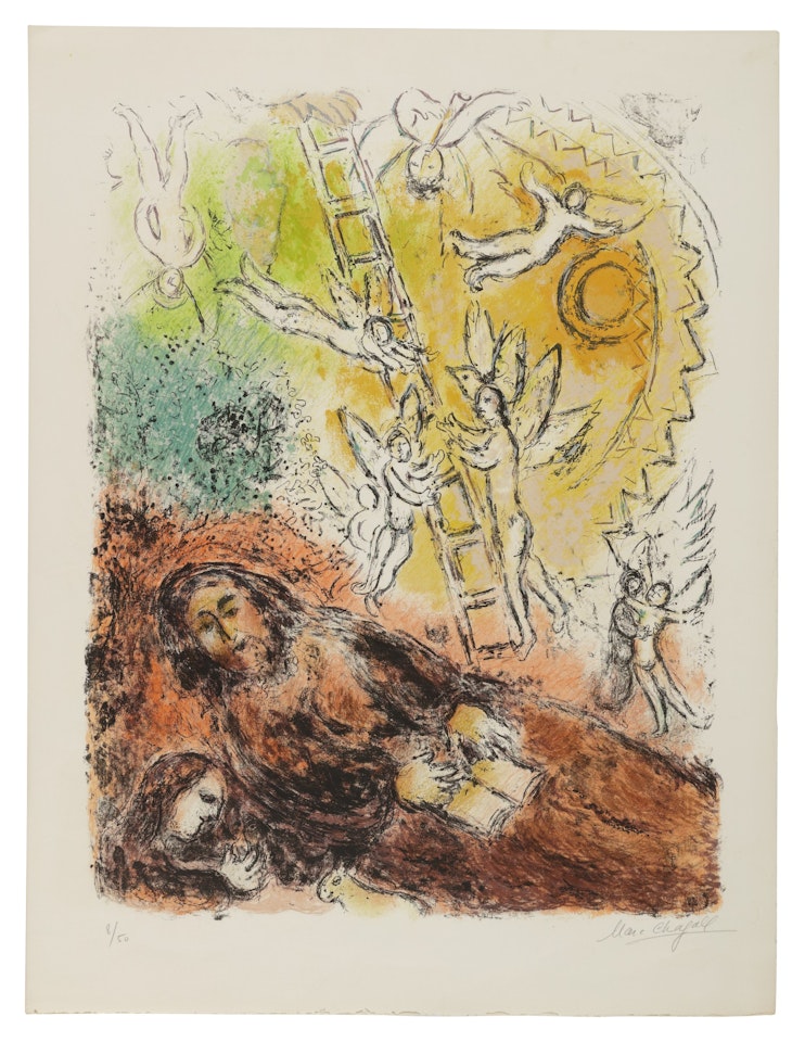 The Prophet (M. 713) by Marc Chagall
