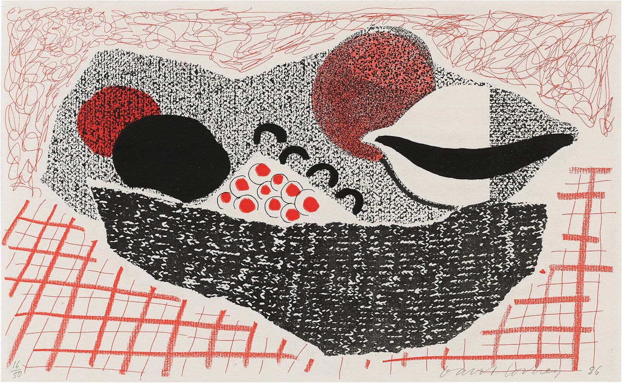 Lemons and Oranges (Not in M.C.A.T.) by David Hockney