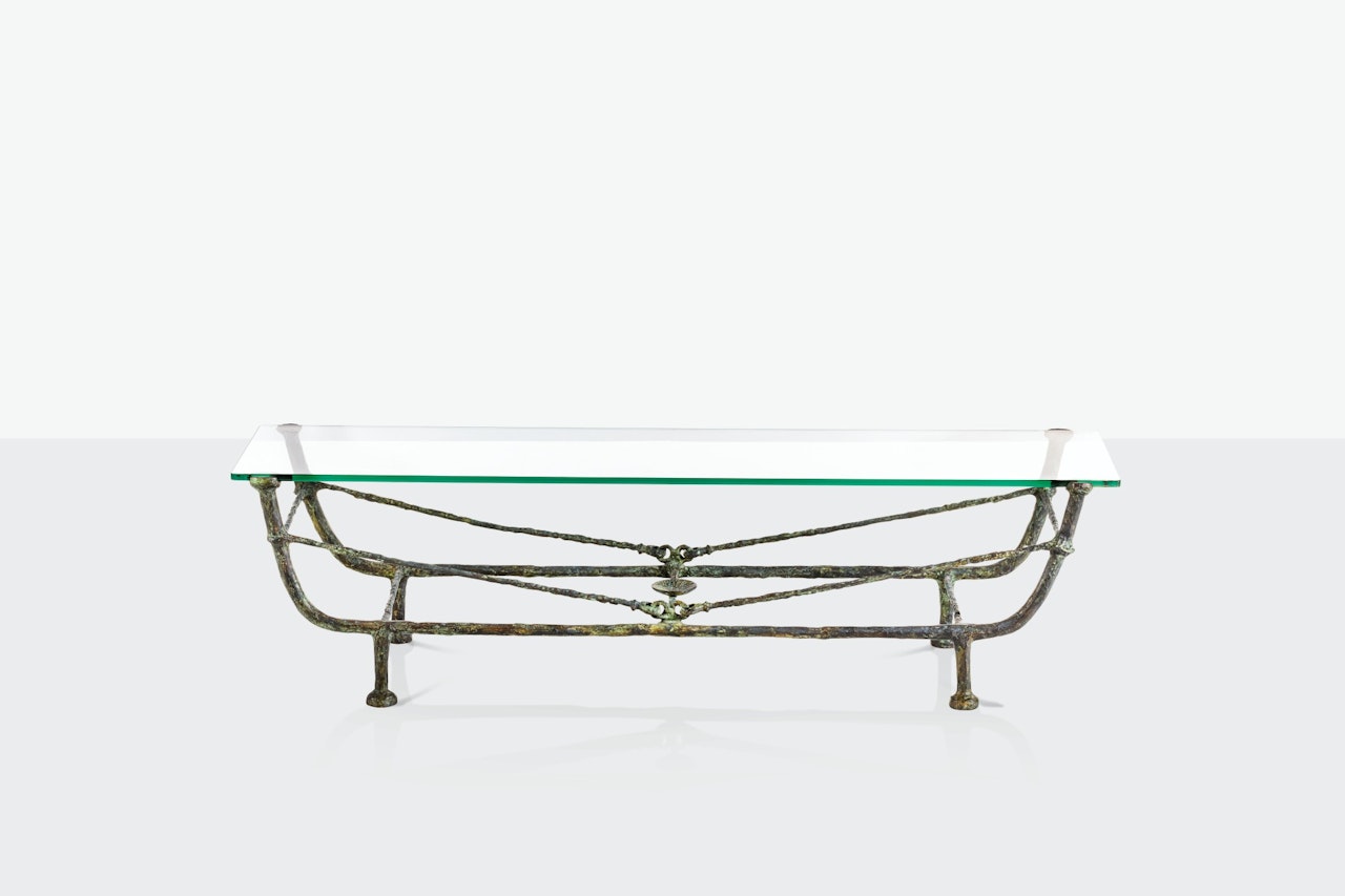 Première version, Berceau table by Diego Giacometti