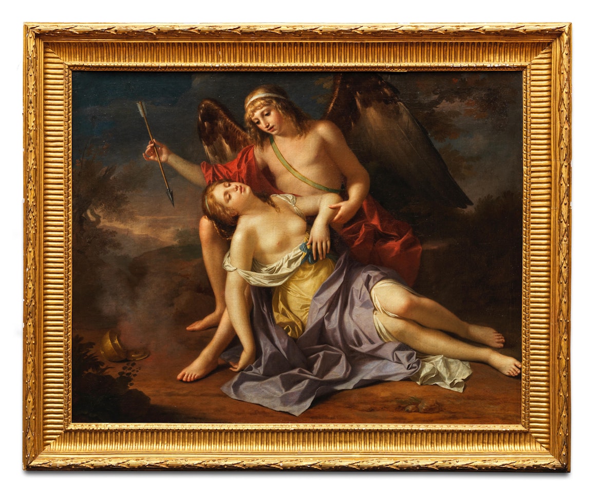 Cupid and Psyche by French School
