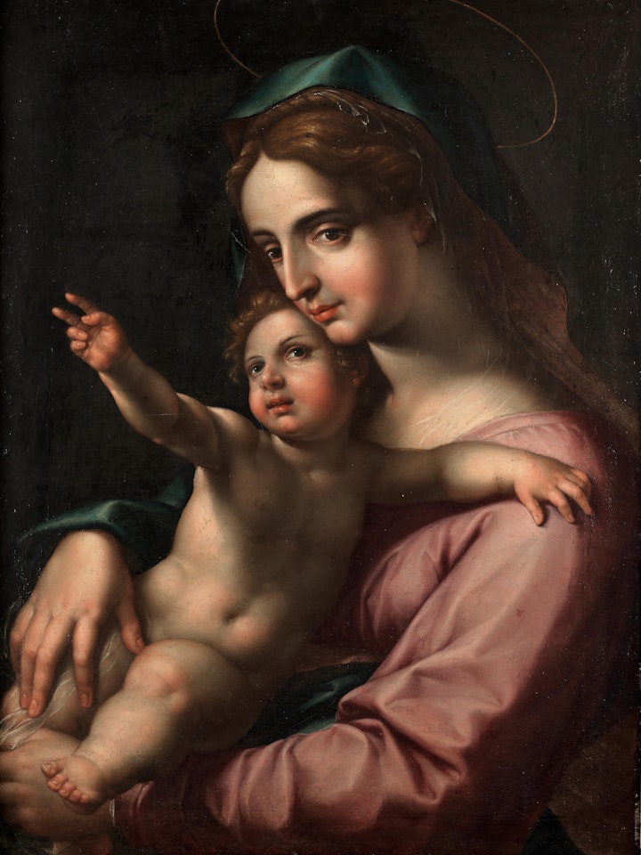 The Madonna and Child by BOLOGNESE SCHOOL