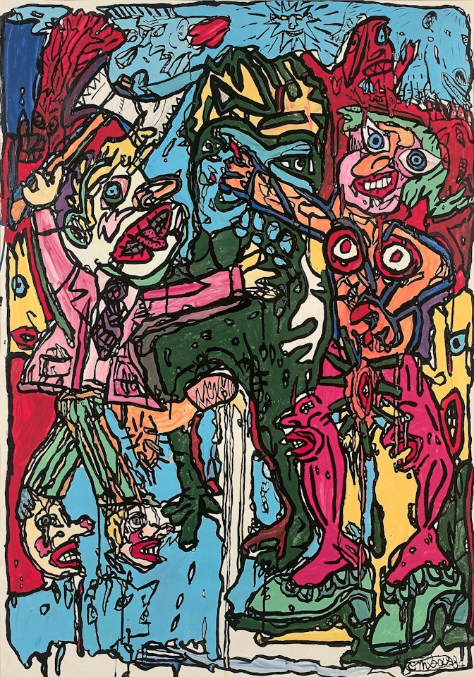 SANS TITRE by Robert Combas