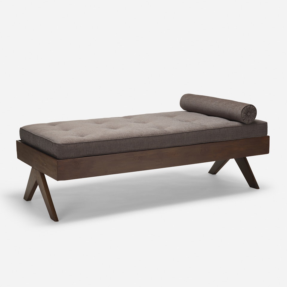 daybed from Chandigarh by Pierre Jeanneret