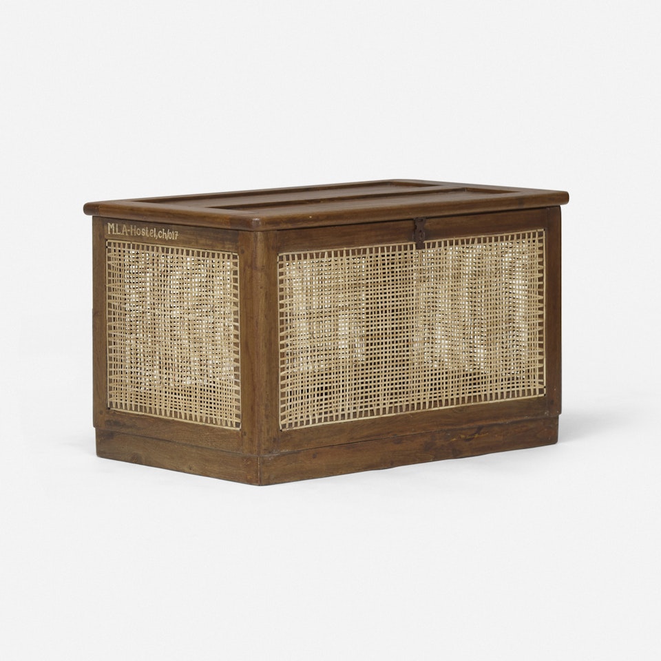 linen chest from the M.L.A. Flats building, Chandigarh by Pierre Jeanneret