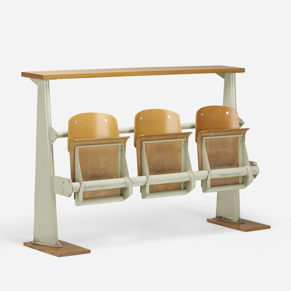 Amphitheatre seating by Jean Prouvé