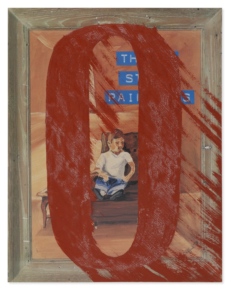 Vowel #12 (O) by Ed Ruscha