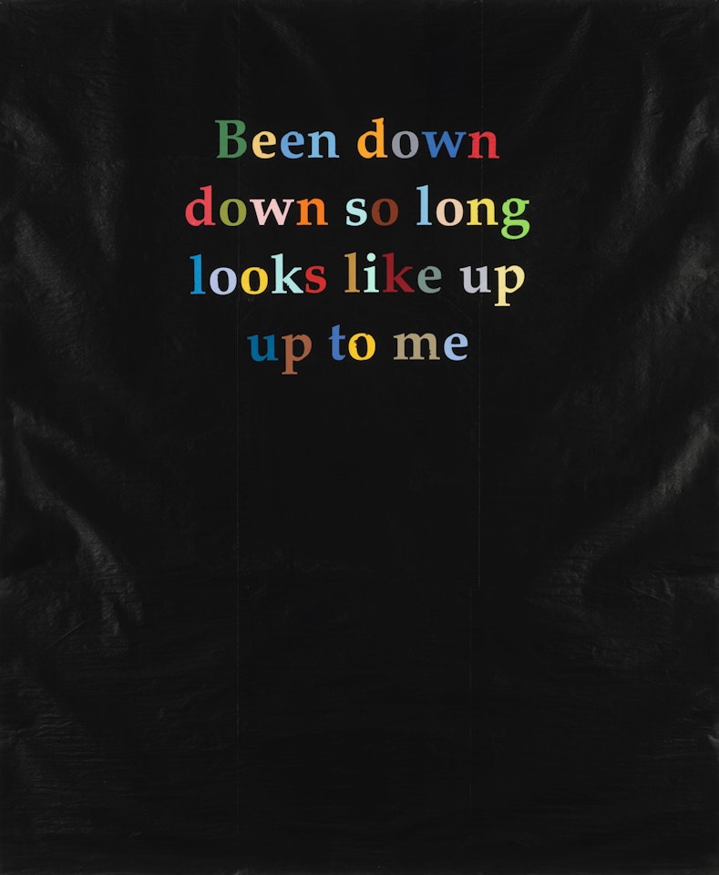 Untitled (down) by Adam McEwen