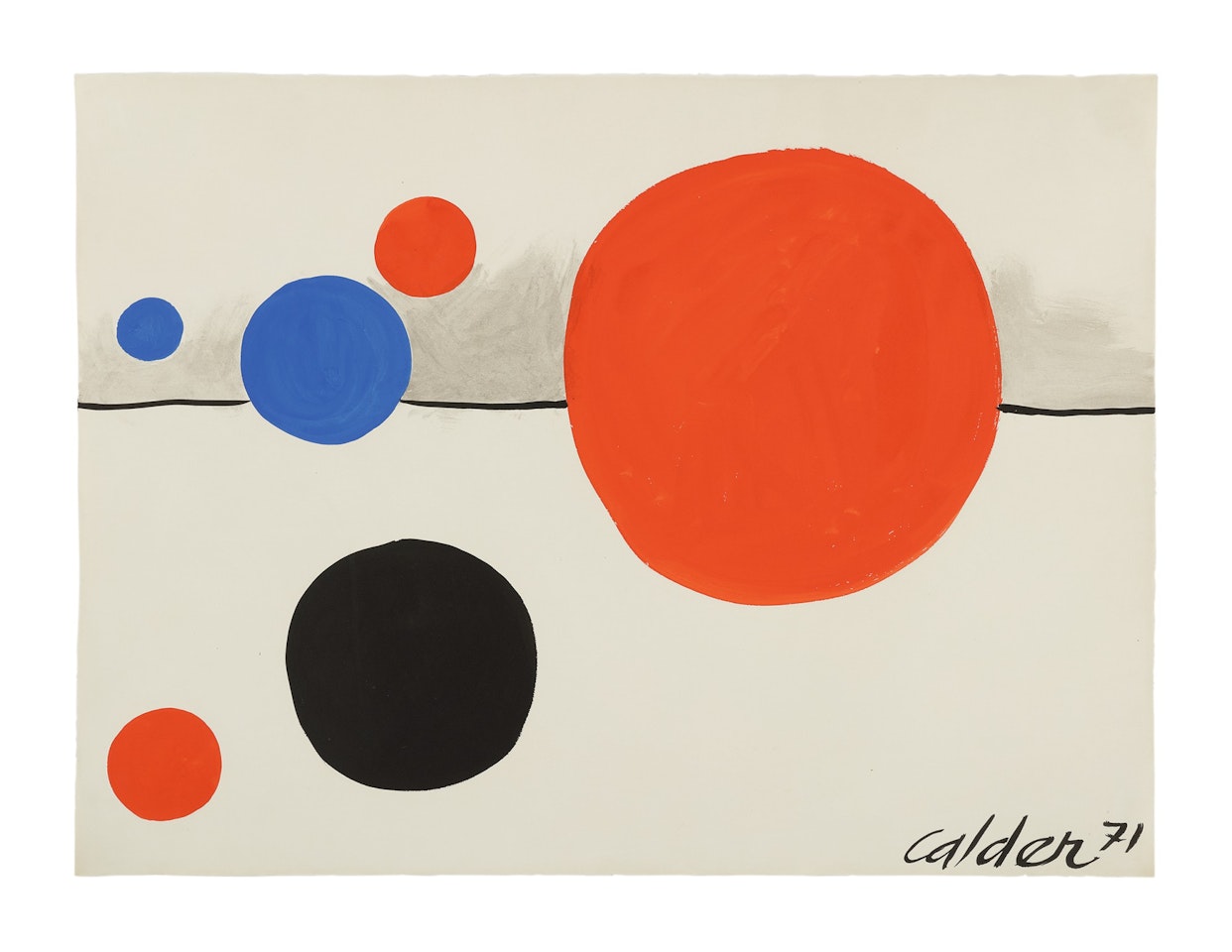 Emerging Globes by Alexander Calder