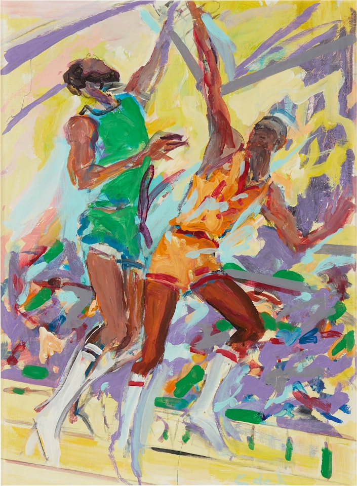 Basketball #1-A by Elaine de Kooning