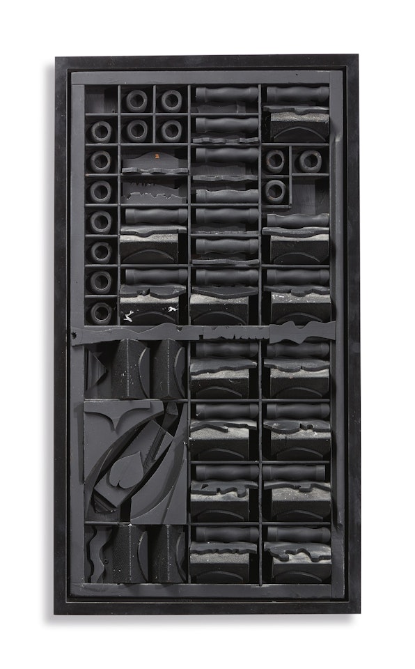 End of Day XVII by Louise Nevelson