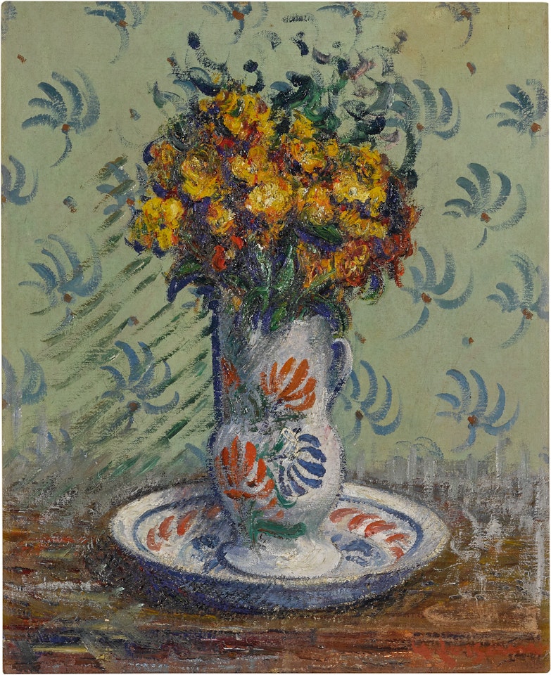 Vase de fleurs (Pot de fleurs) by Gustave Loiseau