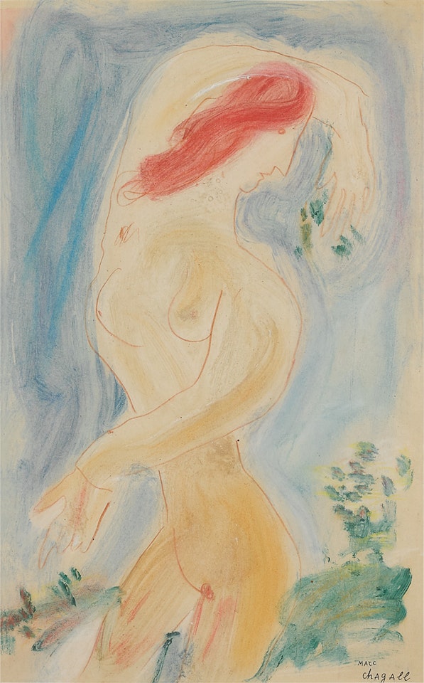 Femme nue by Marc Chagall