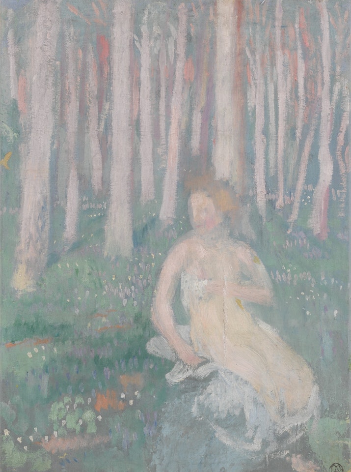 Nu assis dans la forêt by Maurice Denis