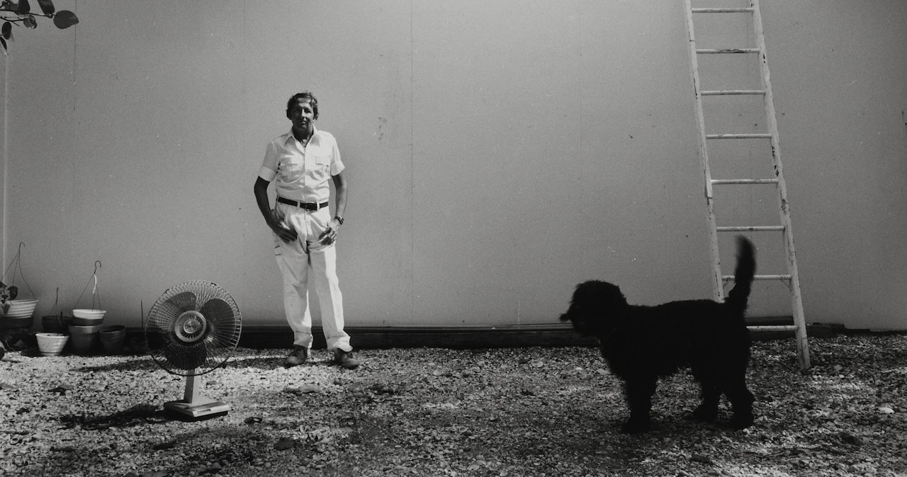Robert Rauschenberg, Captiva Island, Florida by Arnold Newman