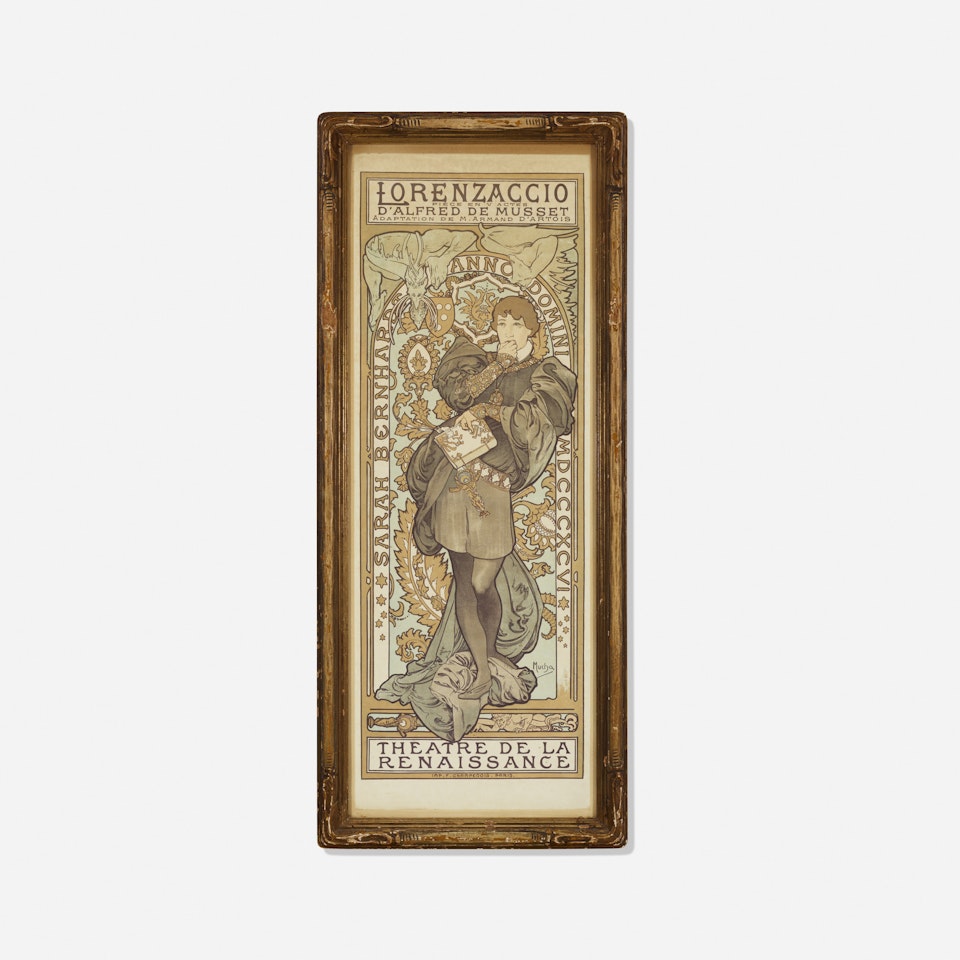 Lorenzaccio, Théâtre de la Renaissance by Alphonse Mucha