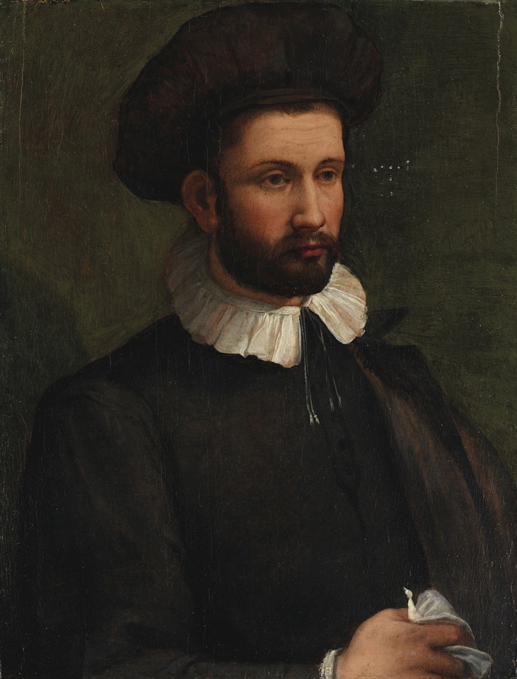 Portrait of a gentleman, bust-length by Florentine School