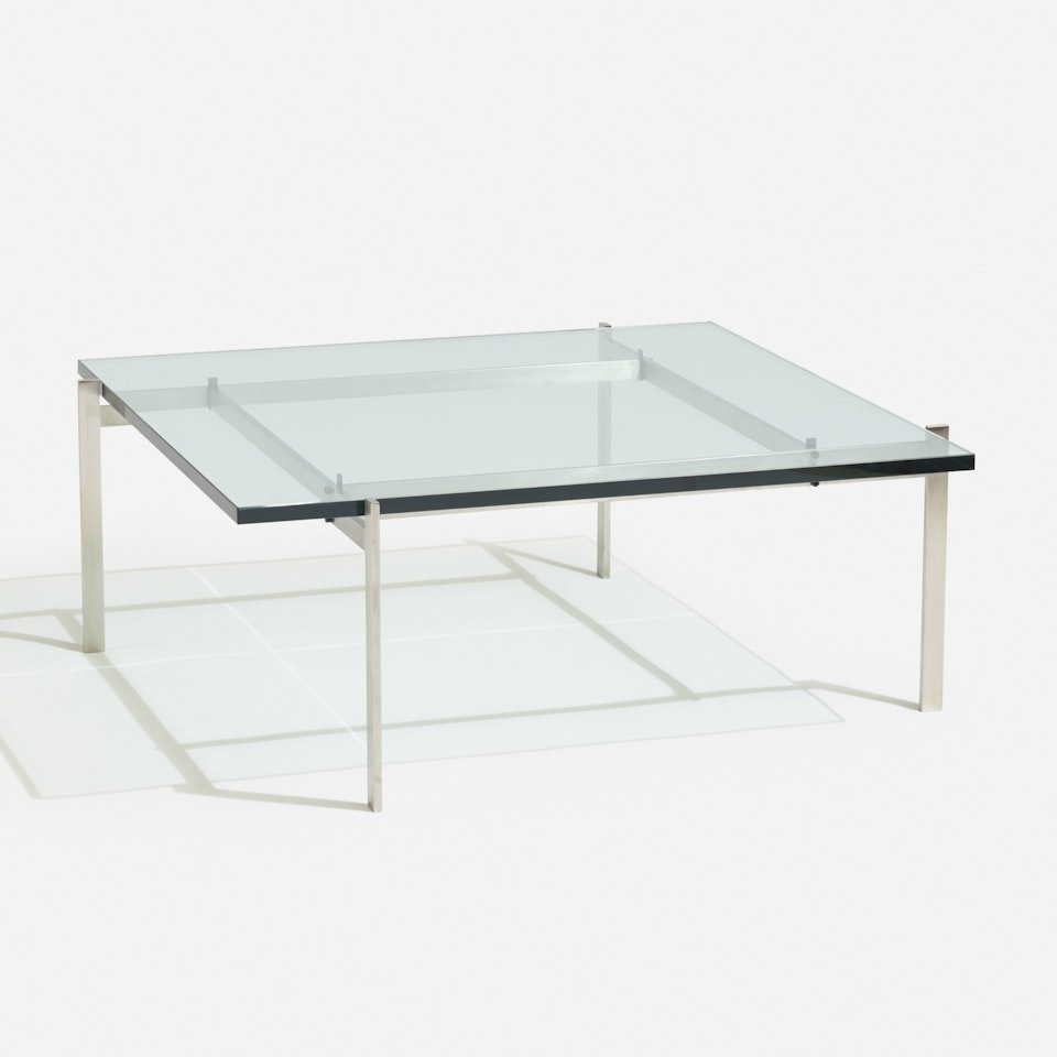 PK 61 coffee table by Poul Kjaerholm