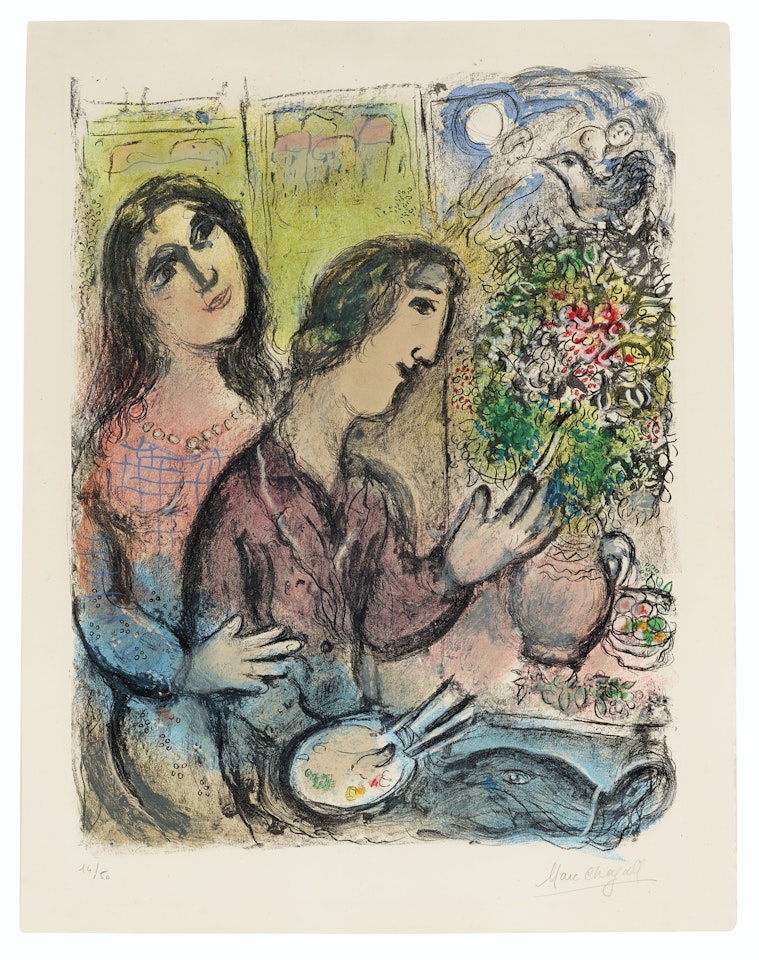 La Femme du peintre by Marc Chagall