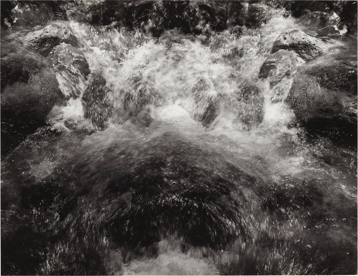 Cascade, Yosemite National Park by Ansel Adams