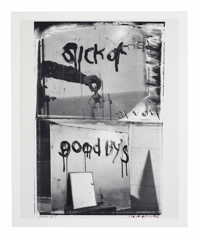 Sick of Goodby’s, Mabou by Robert Frank