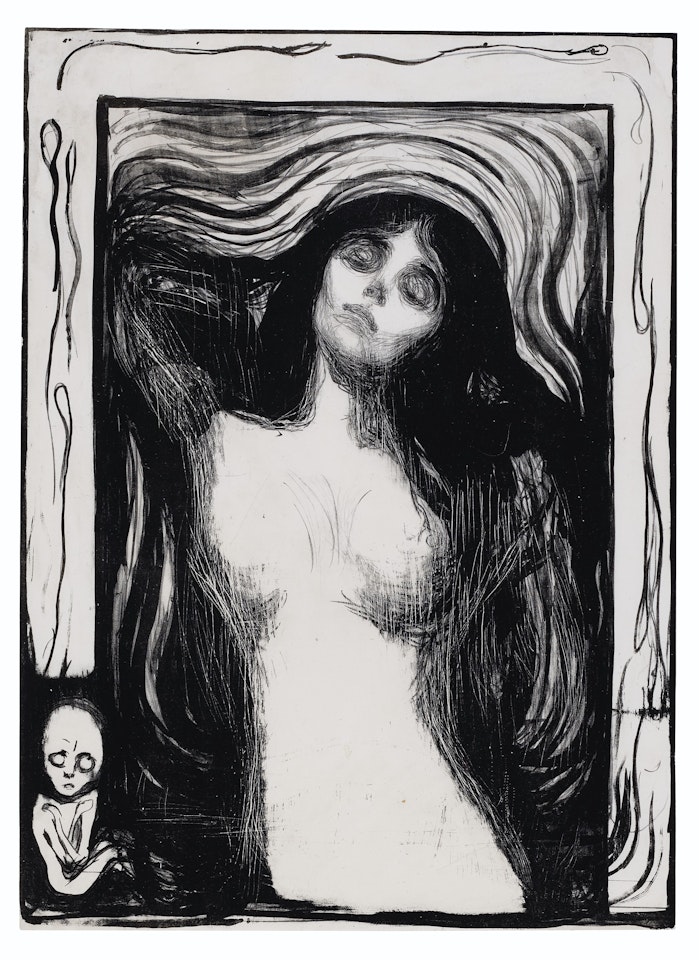 Madonna by Edvard Munch