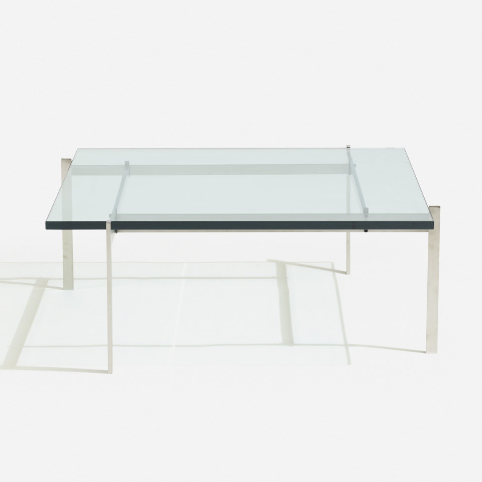 PK 61 coffee table by Poul Kjaerholm