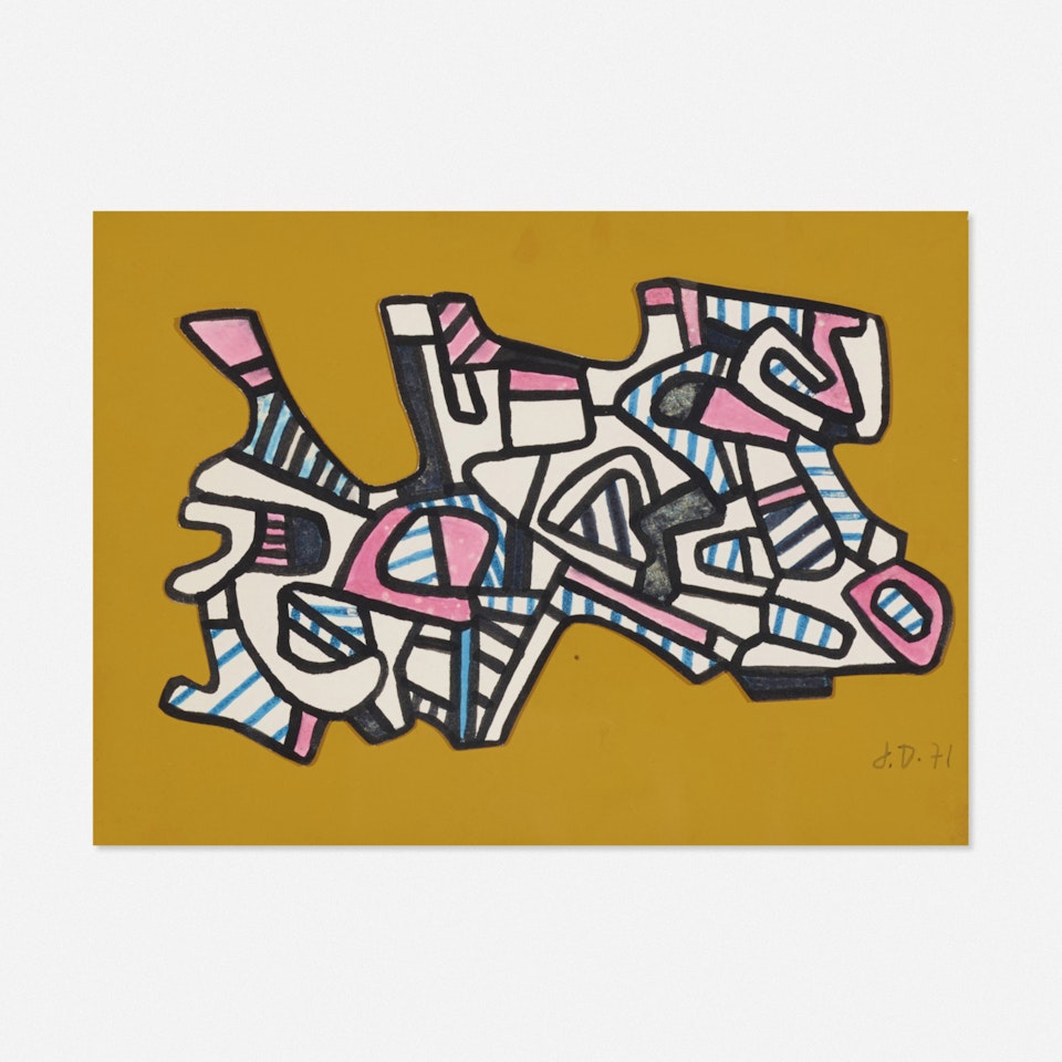Untitled by Jean Dubuffet