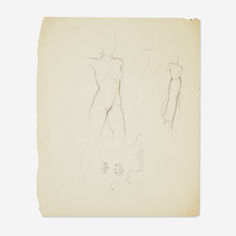 Untitled (Figure Sketch) by Franz Kline