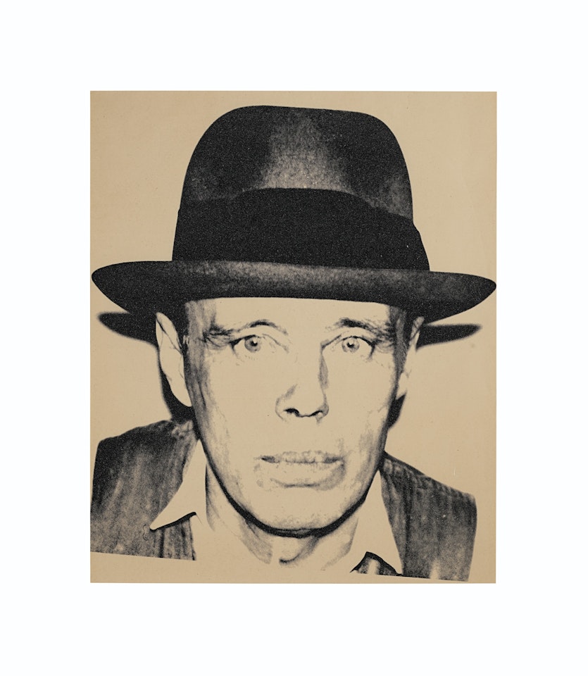 Joseph Beuys by Andy Warhol