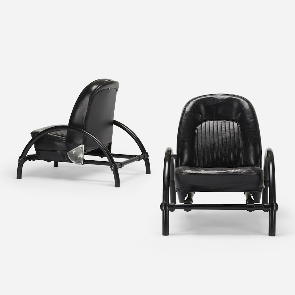 Rover chairs, pair by Ron Arad
