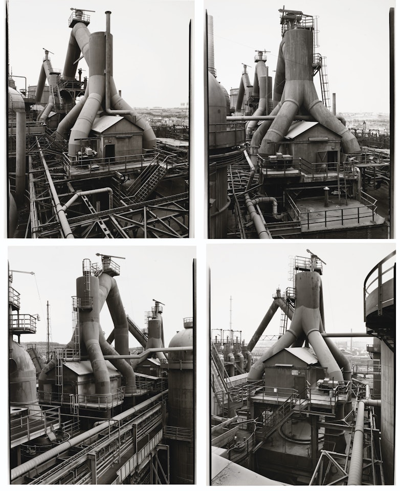 Blast Furnaces, Volklingen, Saar District by Bernd & Hilla Becher