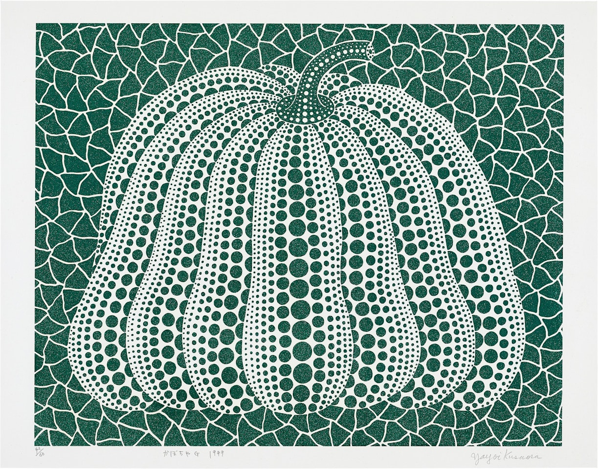 Pumpkin G by Yayoi Kusama