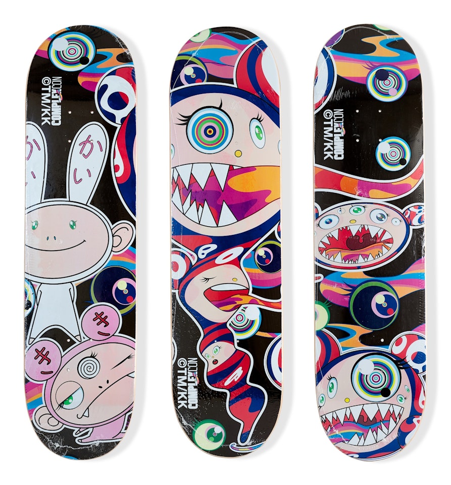 kaikaikiki takashi murakami skateboard-